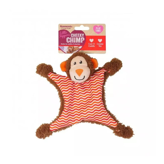 Rosewood Cheeky Chimp Puppy Dog Toy
