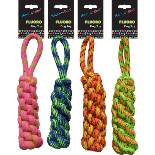 Hem & Boo Rope Thick Knot Tugger Dog Toy