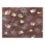 Non Slip Paws and Stars Vet Bed-Brown & Sand