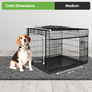 Premium Sliding Door Dog Crate