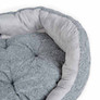 Bobble Pewter Deluxe Slumber Bed