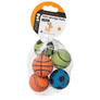 Petface Mini Sponge Balls Dog Toy - 5 Pack