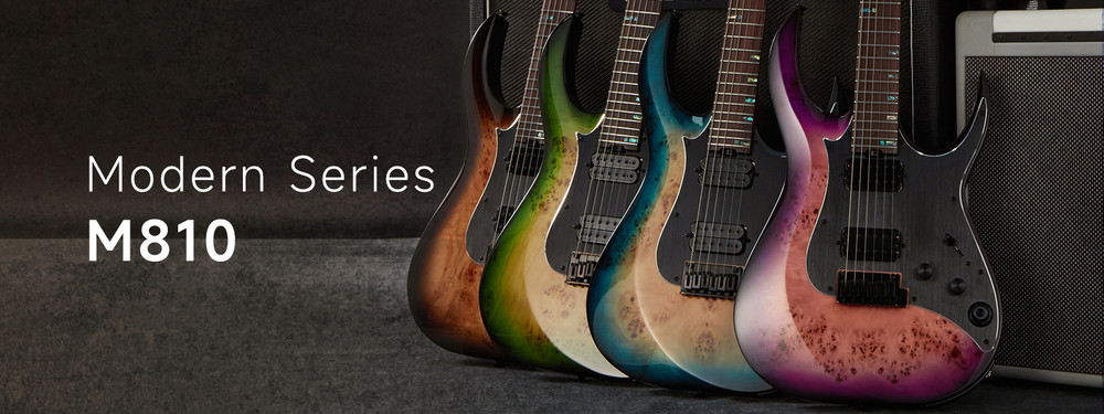 Mooer Guitar - GTRS - M810 - Various colours