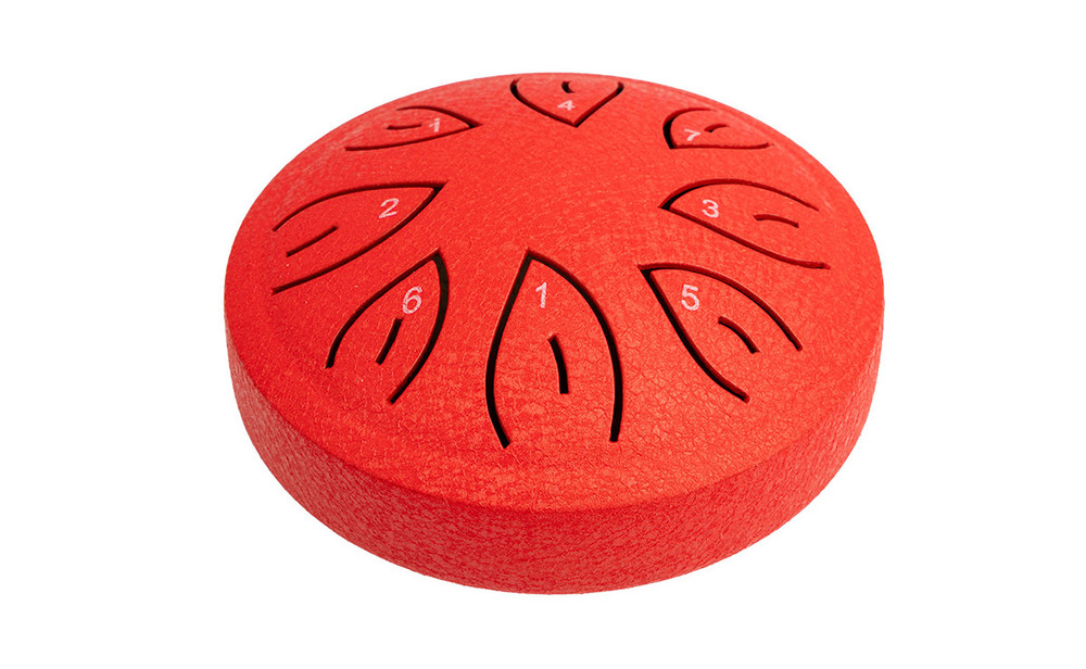 Tongue Drum - 4.5" - Red