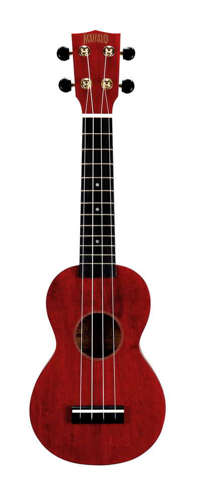 Ukulele - Left handed - Soprano - Red