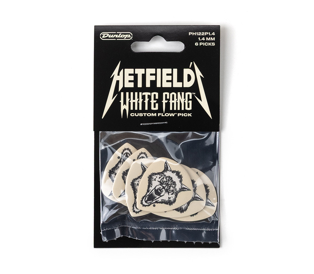 Guitar Picks - Hetfield's White Fang Custom Flow