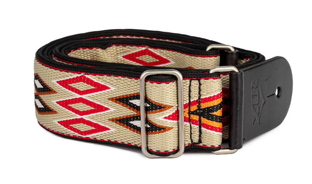 Guitar Strap - Aztec Series - Tan Diamond