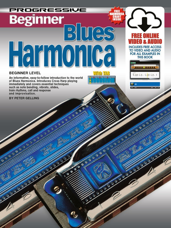 Harmonica (Book) Progressive Blues