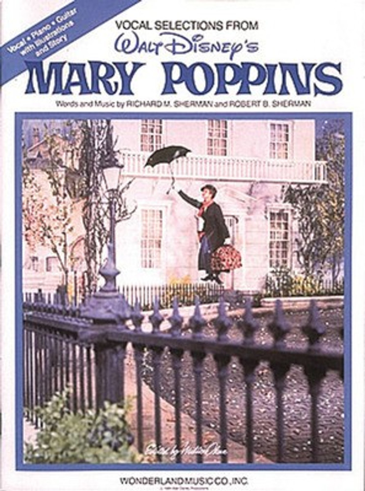Mary Poppins Vocal Selections PVG Sheet Music Book