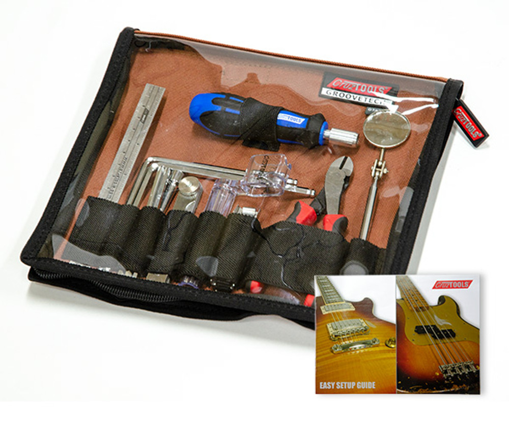 Acoustic guitar clearance setup tools