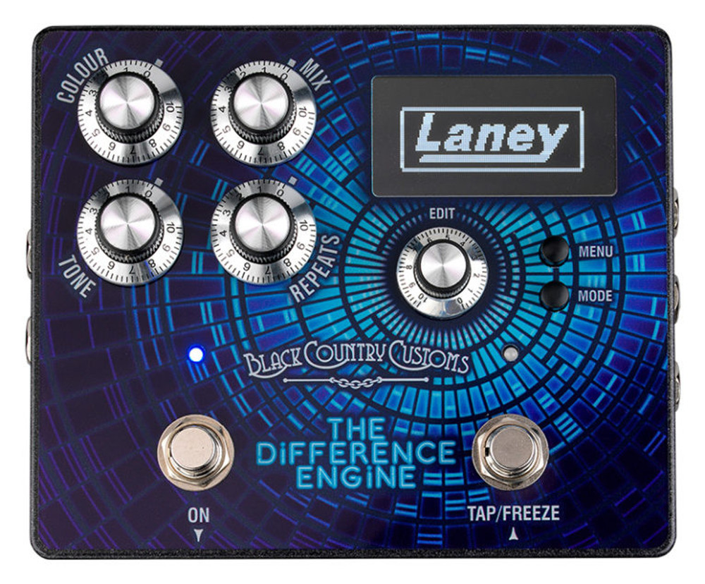 Effect Pedal - Digital Delay - Laney - Black Country Customs