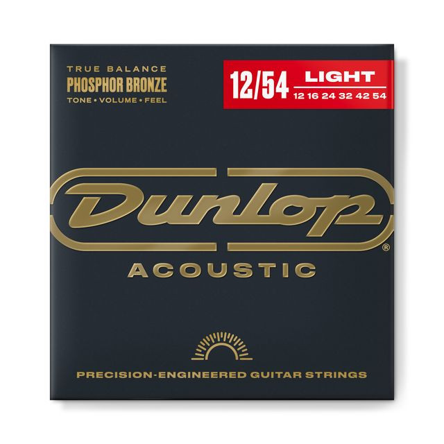 Guitar Strings - Dunlop - Acoustic - 12/54 (Light)