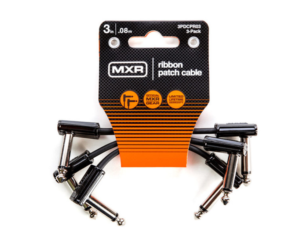 Patch cable - Flat Ribbon - 3 pack - 3 inch