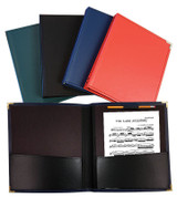 Band Folder - Black - 12" x 14"