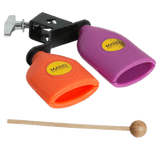 Mano Gig Block Samba Bell. ABS Double Gig Block.