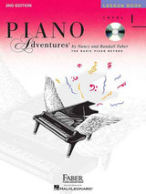 Piano Adventures Lesson Book 1 Bk/CD 2nd Edition