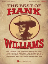 Best Of Hank Williams PVG 2nd Edition Sheet Music Book