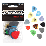 Jim Dunlop - 12 Pick Variety Pack - Medium/Heavy Guitar Picks