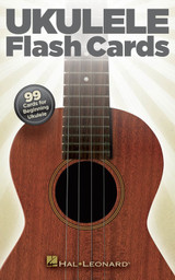 Hal Leonard Ukulele Flash Cards Sheet Music Book