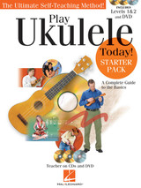 Play Ukulele Today Starter Pack Bk/CD/DVD  Sheet Music Book