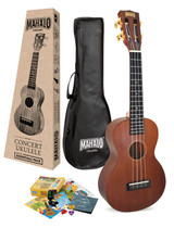 Mahalo Java Concert Ukulele With Essentials Accessory Pack