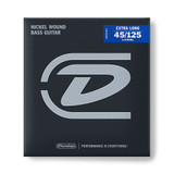 Bass Strings - Dunlop - 5 String - Extra Long Scale Bass Strings - Dunlop - 5 String - Extra Long Scale