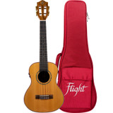 Flight Diana Soundwave Tenor Electro Acoustic Uke W/Bag