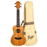 Flight -  Mahogany Concert Ukulele with bag  