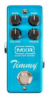 Based on a design from veteran pedal builder Paul Cochrane that’s widely celebrated among high level pros. Provides a versatile range of overdrive tones that enhance the natural sound of your guitar and amp set-up. This pedal offers players a ton of options to make the most of their playing and recording experience. Built into a MXR mini housing, the Timmy Overdrive is a dream come true for working guitar players who want a pedal that maintains a rig’s personality at a fraction of the standard pedal size. True hardware
bypass. Cannot be powered by a battery. Powered by 9 volt AC adaptor (ECB003)."