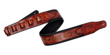 Guitar Strap - 2½" - Leather - Light Brown