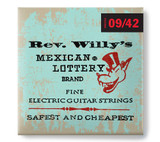 Guitar strings - Electric - Rev. Willy's - 9 - 42