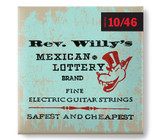 Guitar strings - Electric - Rev. Willy's - 10 - 46