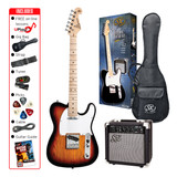 Guitar and Amp package - 3 tone sunburst