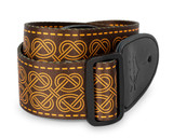 Guitar strap - Celtic series - Celtic knot - Brown