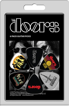 The Doors Licensed Guitar Pick Packs 6-Pack