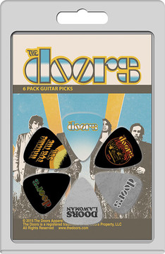 The Doors Licensed Guitar Pick Packs 6-Pack