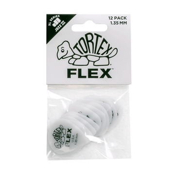 Jim Dunlop - Tortex Flex Jazz Iii Xl Guitar Pick Players Pack 1.35mm.