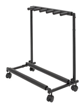 Xtreme- Multi 5 Guitar Rack On Wheels - On Wheels People