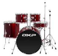 Drum kit - DXP - Wine Red - Fusion Plus 22 series