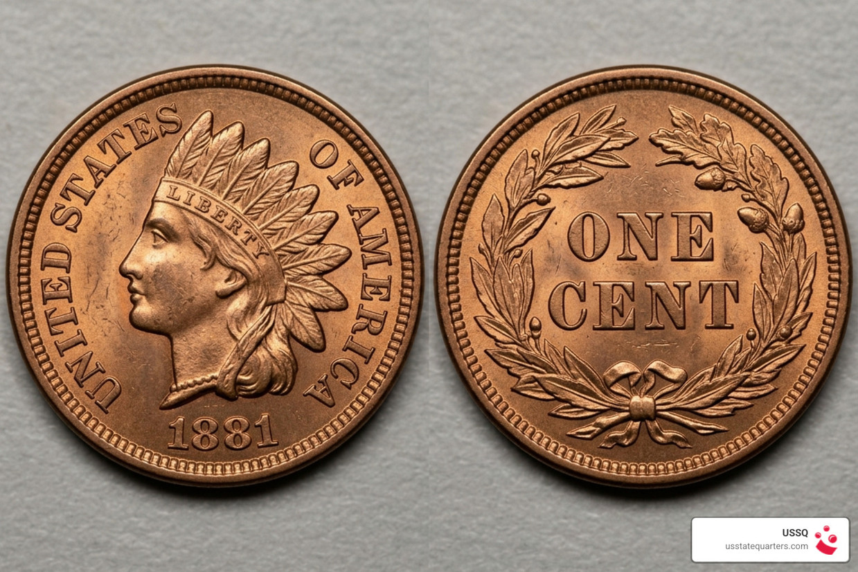 1881 Indian Head Cent Guide: Grading and Market Prices