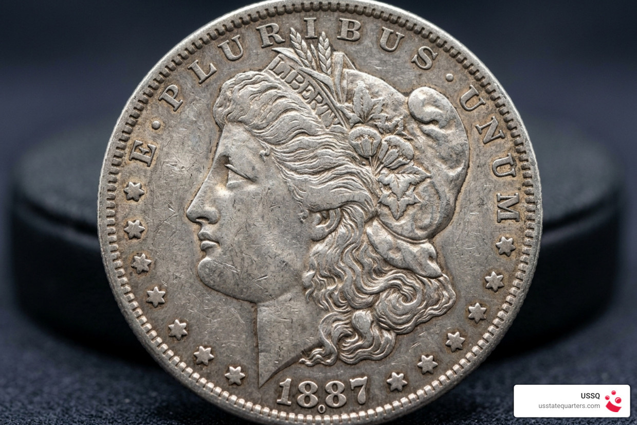 The 1887-O Morgan Silver Dollar is a Southern Belle