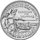 Washington Crossing the Delaware Quarter