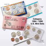 1984 - 1998 U.S. Mint Sets