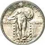 Standing Liberty Quarters