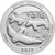 2017-P Effigy Mounds National Park Quarter