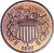 1867 Two Cent Piece