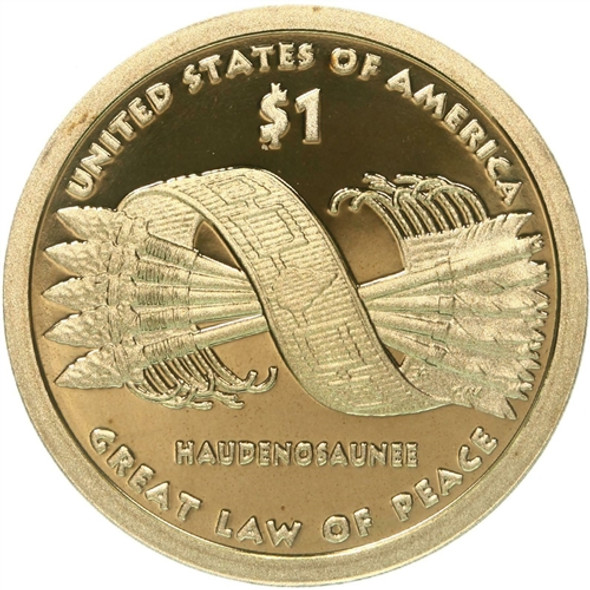 2010-S Native American Dollar Great Law of Peace