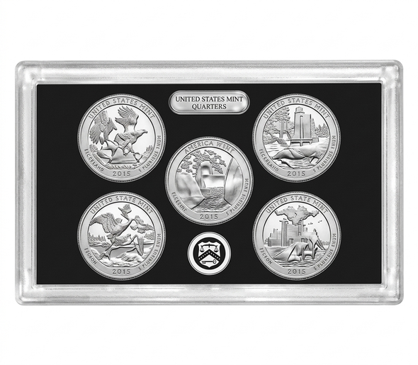2018 National Park Quarter Silver Proof Set