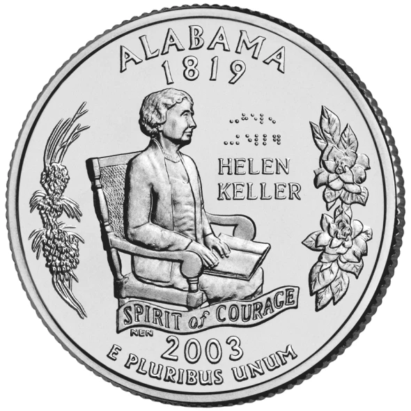 Alabama State Quarter 2003-D