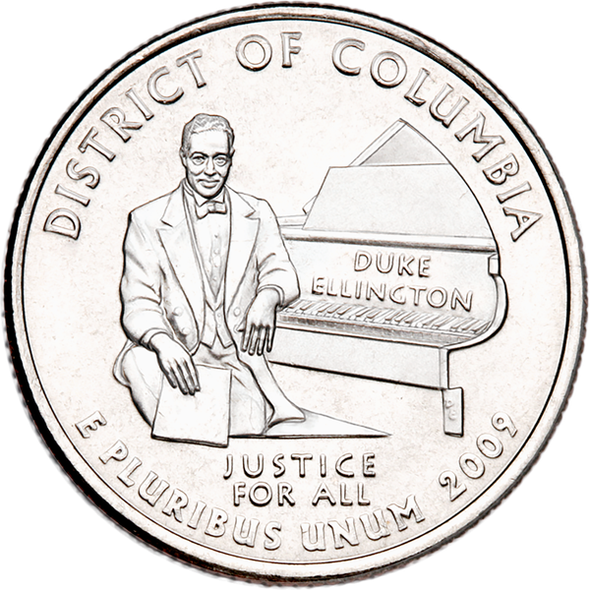 District of Columbia Territory Quarter Rolls 2009-P